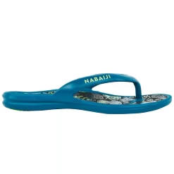 Tongs De Piscine Enfants - Tonga 500 Print - Citym Bleu -Aquasport Soldes tongs de piscine enfants tonga 500 print citym bleu 4