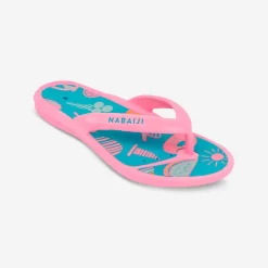 Tongs De Piscine Enfants - Tonga 500 Print - Playa Rose -Aquasport Soldes tongs de piscine enfants tonga 500 print playa rose 3
